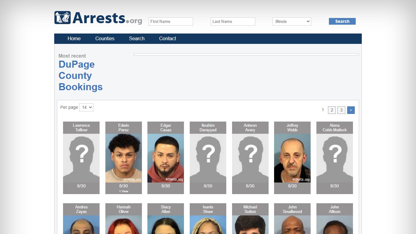 DuPage County Arrests and Inmate Search